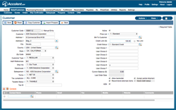 ADS Solutions Accolent ERP customer screenshot