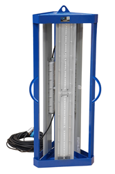 Tank Cleaning Light Mounted on a Base Stand Equipped with Three Handles
