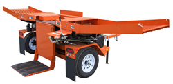 The Wood-Mizer FS500 Log Splitter features bi-directional splitting for production up to 3 full cords of firewood per hour.