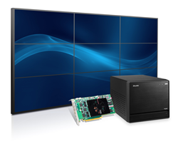 Shuttle’s small form factor XPC cube R81710M computer is designed to power stunning digital signage and control room video walls using an integrated Matrox C900 graphics card