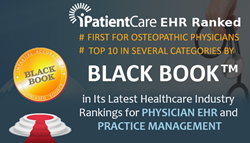 iPatientCare Ranked in TOP 5 in Several Categories by Black Book™