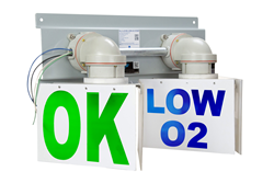 Class 1 Division 2 LED Oxygen Level Warning Light