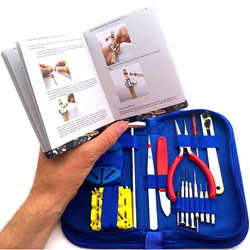EZTool Watch Repair Kit & Illustrated Manual