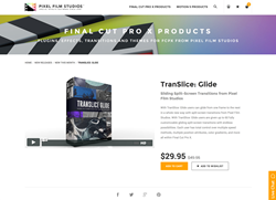 Pixel Film Studios - TranSlice Glide - FCPX Plugin