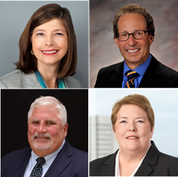 Peggy Willenbucher, Gary Liebowitz, Mary Jo Hudson, Ray Conover