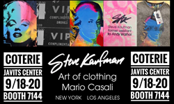 Steve Kaufman Art of Clothing at 2016 NYC Fashion Show