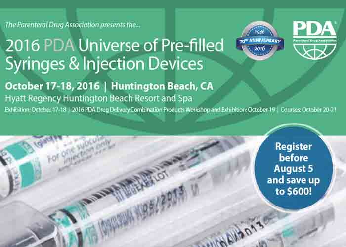Whitehouse Laboratories to Exhibit at the PDA Universe of PreFilled