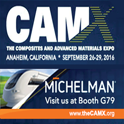 Michelman Featuring New Fiber Sizing and Interface Adhesion Technologies at CAMX 2016