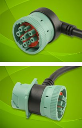 New CAN II 1939/13 Compatible Cable Assemblies optimized for next generation Telemetric and Diagnostic Devices