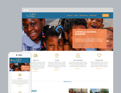 The Catholic Foundation Website designed by Bayshooe Solutions