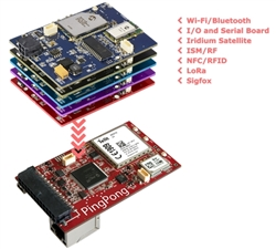 modular embedded circuit board with extensions