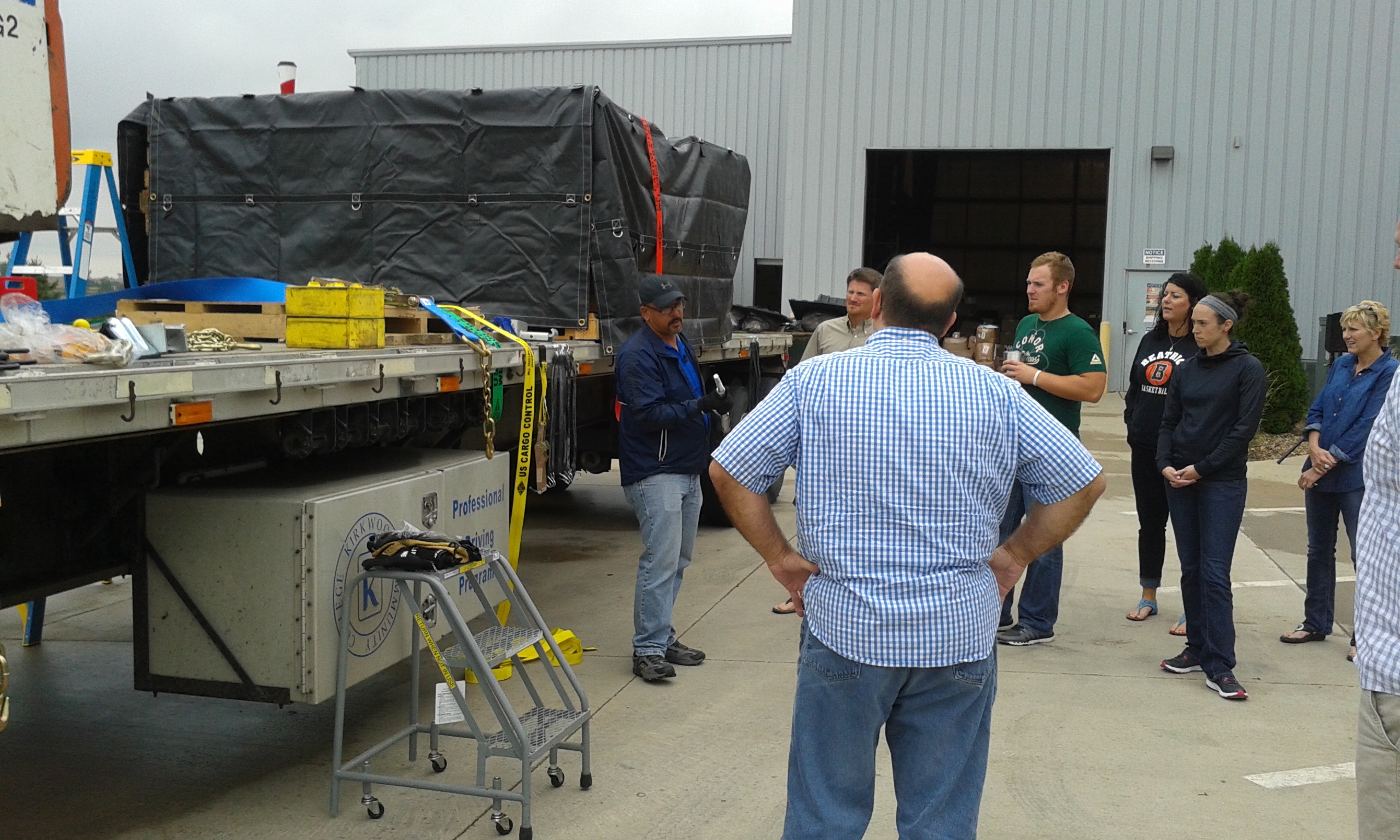 US Cargo Control Offers Employees First Annual HandsOn Flatbed Training