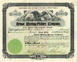 Scripophily.com is Now Offering a Rare Founder Signed Armat Moving Picture Co. Stock Certificate from Company who Invented First Commercial Motion Picture Projector