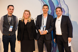 Decibel Insight collects the Standout Adobe Marketing Innovation Award at Adobe Summit EMEA last year