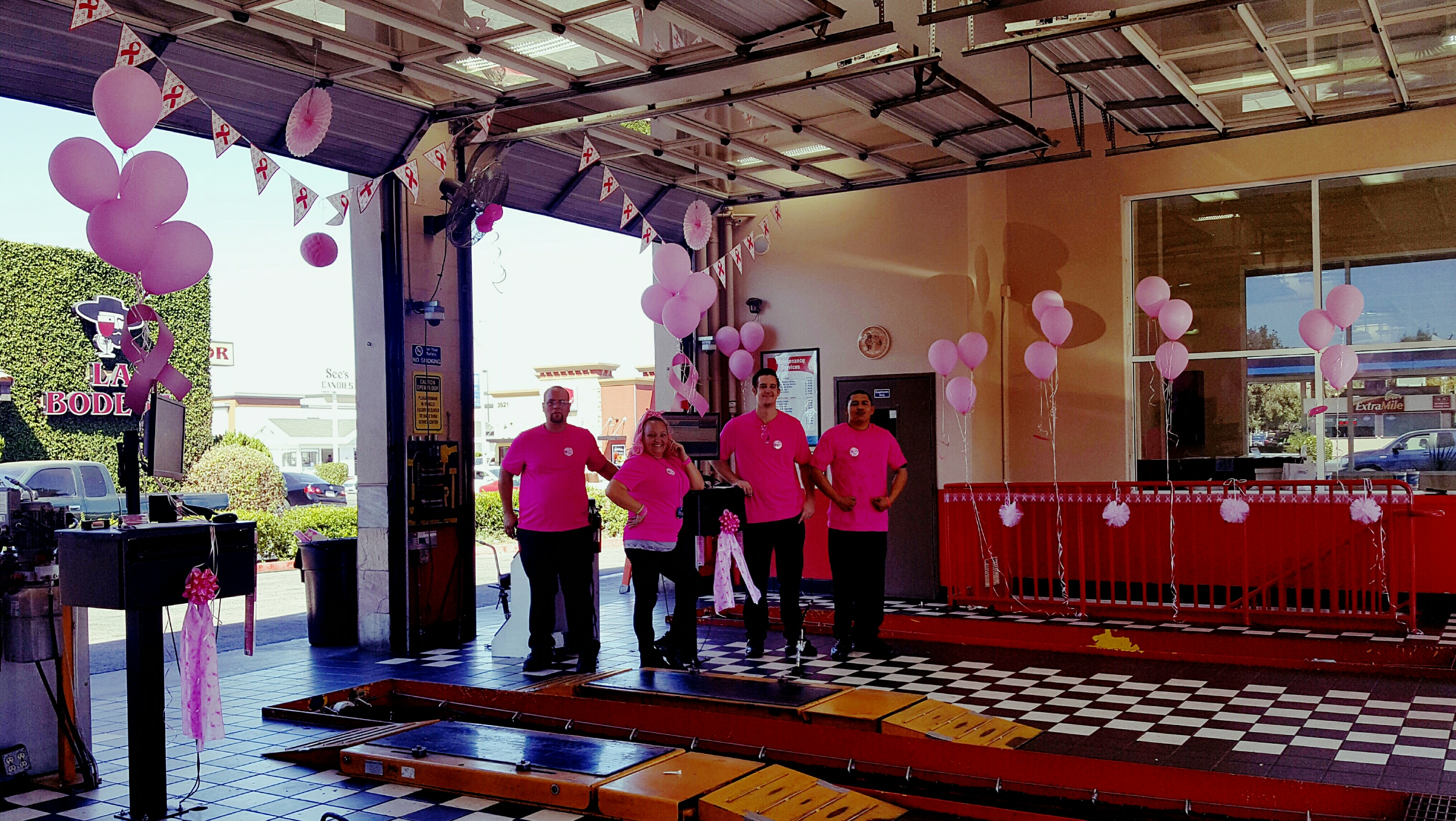 Valvoline Instant Oil Change Franchise Sells Pink Wiper Blades in October