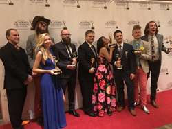 StrongMind team celebrates at the Rocky Mountain Emmy® Awards ceremony October 8, 2016