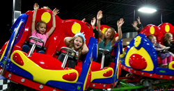 indoor spinning roller coaster