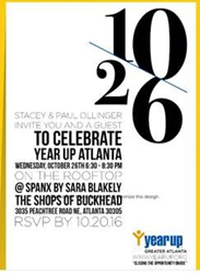 Year Up Greater Atlanta Board Member, Stacey Ollinger to host Fundraiser Event on October 26, 2016
