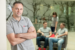 Vaidas Saltenis, tech startup Exponeer’s founder and CEO.