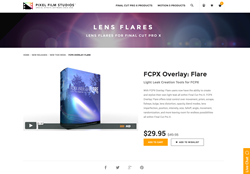 FCPX - FCPX Overlay Flare - Pixel Film Studios Plugin