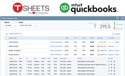 TSheets and Intuit partner to help small businesses run payroll.