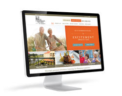 St. Catherine's Village new creative messaging designed by Stevens & Tate Marketing.