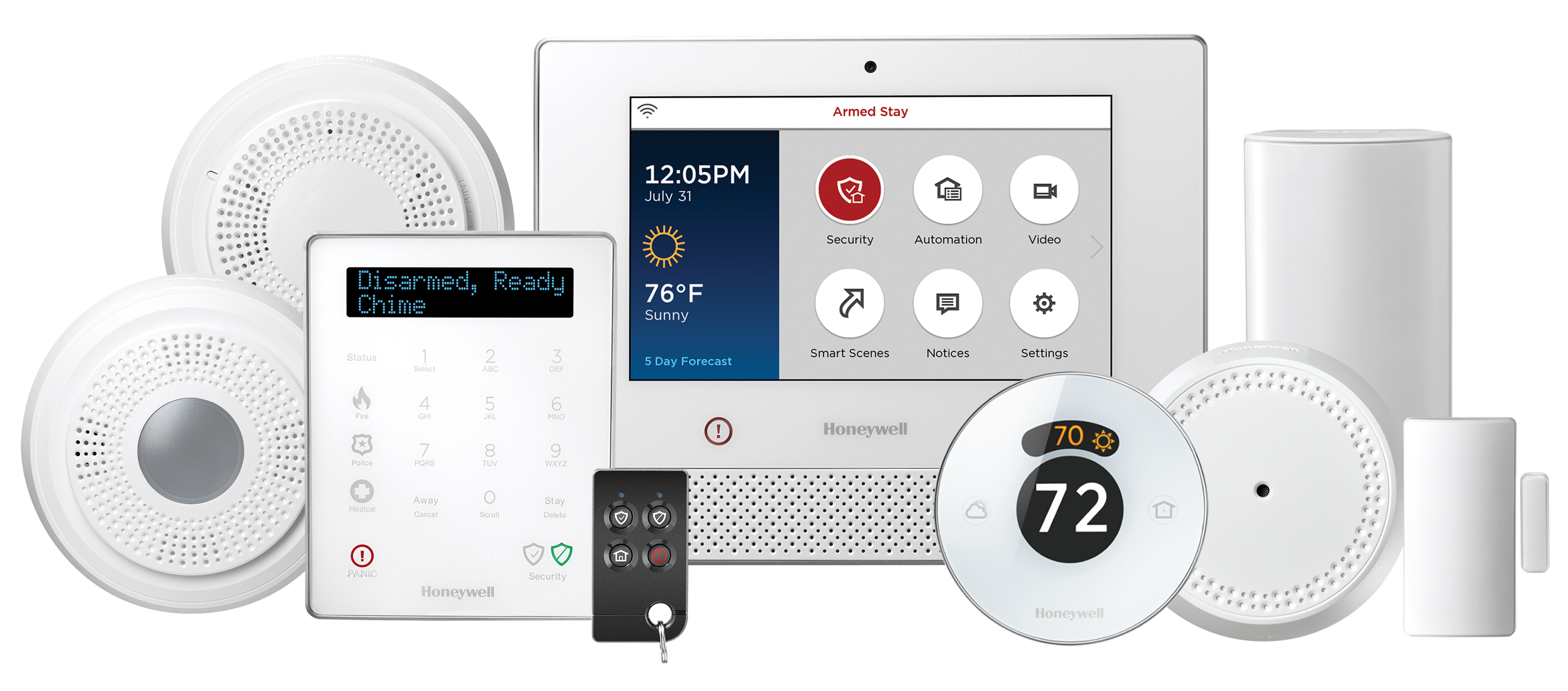 Alarmclub Releases Honeywell Lyric Security System For Diy Home Security 6804