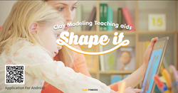 Educational Content App that Improves Creativity with Clay, ‘Shape it’