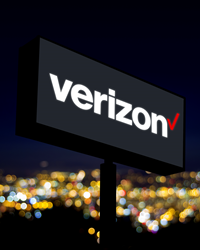 Verizon sign