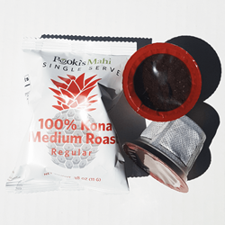 Buy Pooki's Mahi 100% Kona coffee pods at http://pookismahi.com/collections/100-kona-k-cups