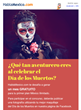 Mexican Expats Can Win a Month of Unlimited Minutes from HablaMexico.com to Call any  Number in Mexico by participating to the D&#237;a de los Muertos Facebook Contest