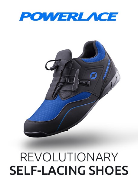 Revolutionary Auto-Lacing Shoe 