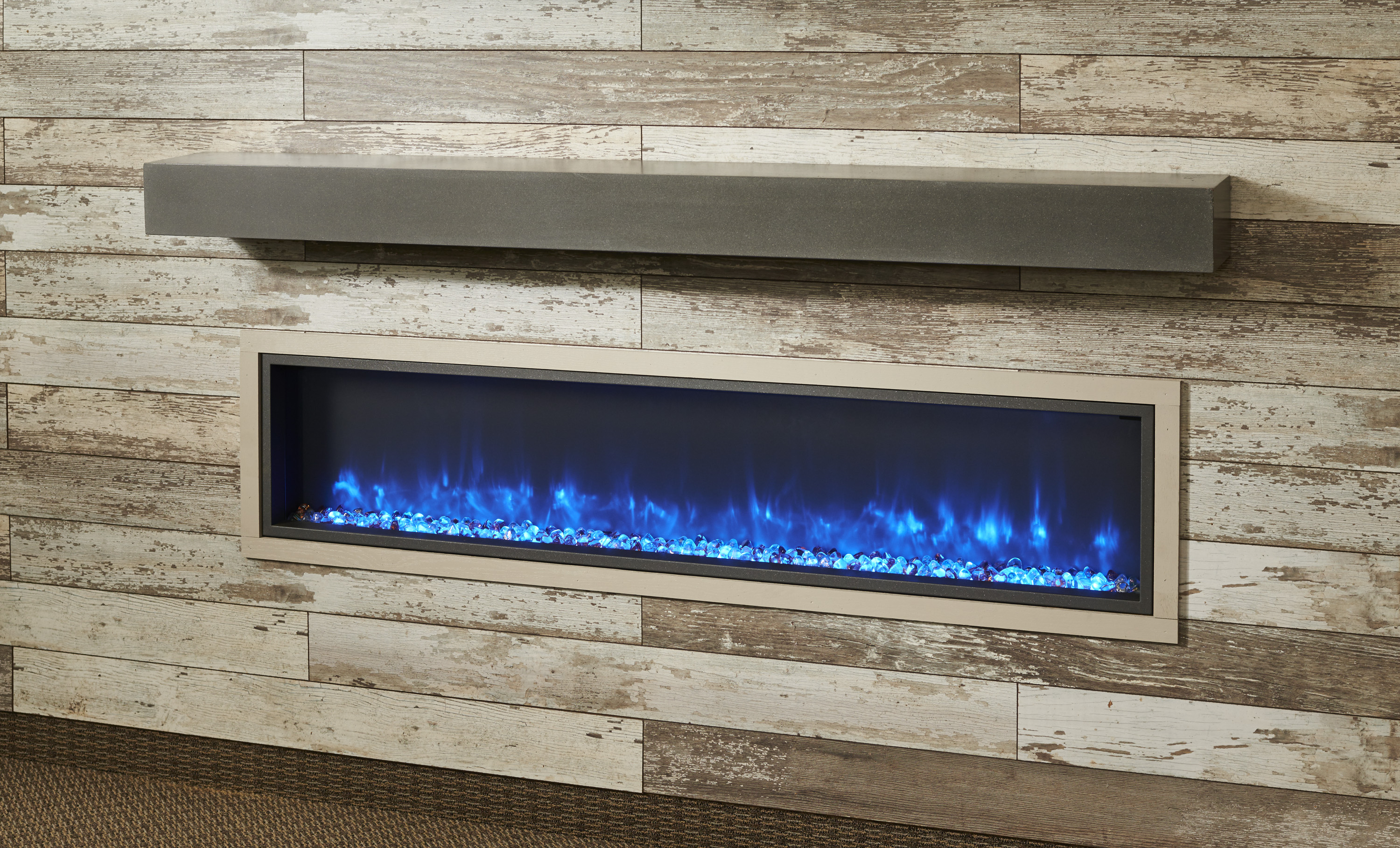 Product Update: Modern Electric Fireplace Addition