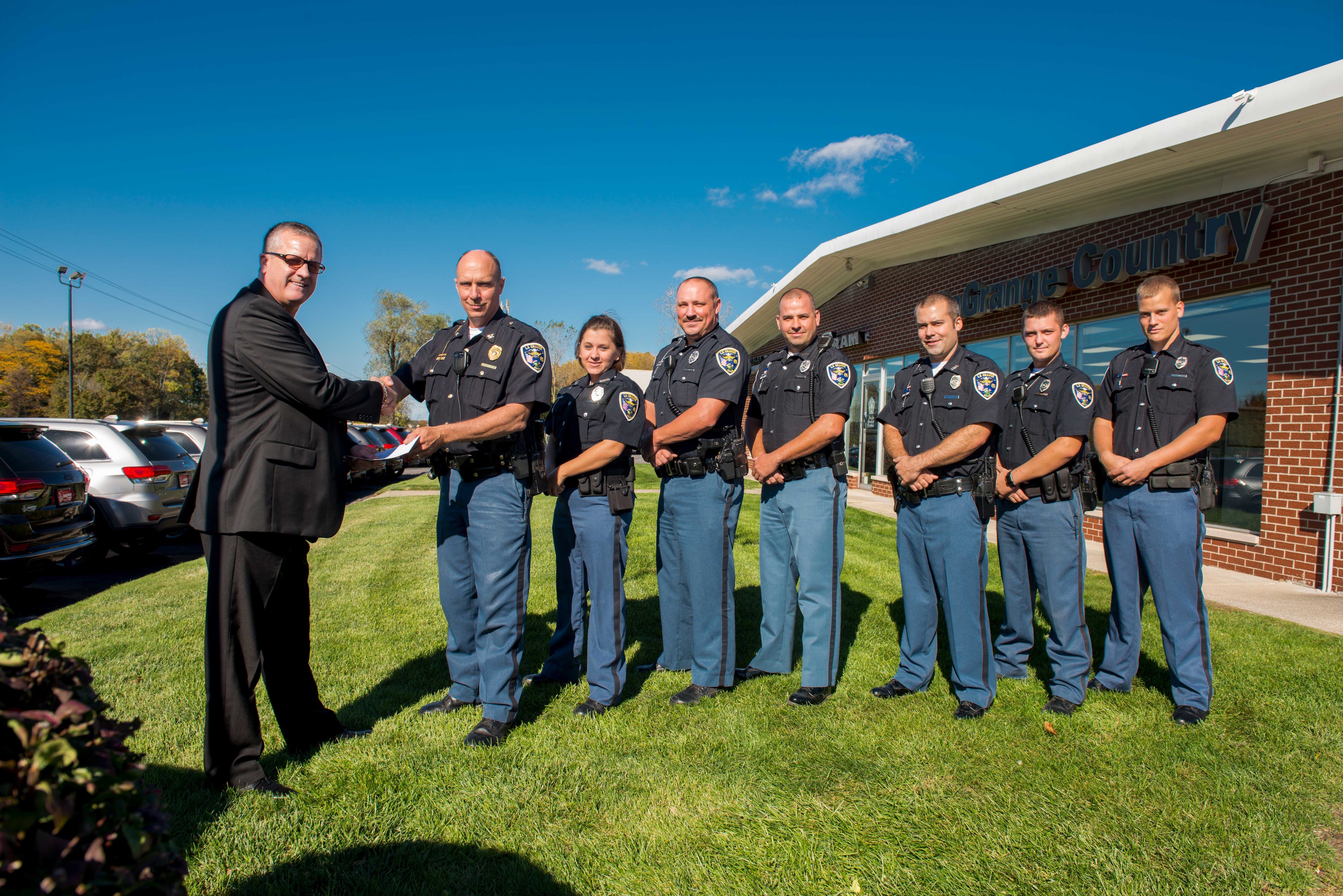 LaGrange Country Dodge Purchases Bullet Proof Vests for City of La