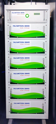 Lithium-iron phosphate energy storage system with Nuvation BMS