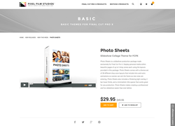 FCPX Plugin - Photo Sheets - Pixel Film Studios