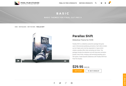 Final Cut Pro X Plugin - Parallax Shift - Pixel Film Studios