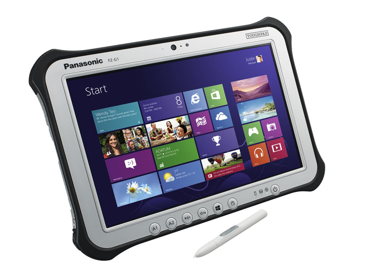 The Newly Redesigned Panasonic Toughpad FZG1 Rugged Tablet, Available