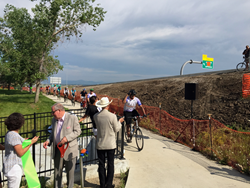 cyclists, biking, bike path, CDOT, transportation, DOT, smart roads, technology, information technology