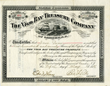 Scripophily.com is Now Offering a Scarce Stock Certificate from the Vigo Bay Treasure Company Issued in 1886