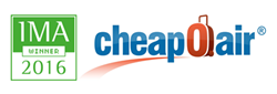 CheapOair named "Best in Class" Travel and Tourism Website at 2016 Interactive Media Awards