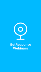 Leader in SMB online marketing launches the GetResponse Webinars app, available on the App Store & Google Play