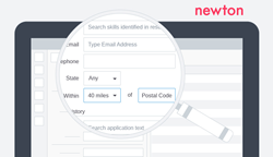 Newton launches new candidate search capabilities