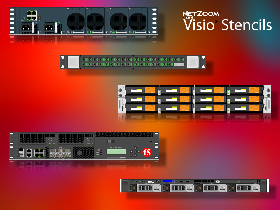 visio network stencils and objects
