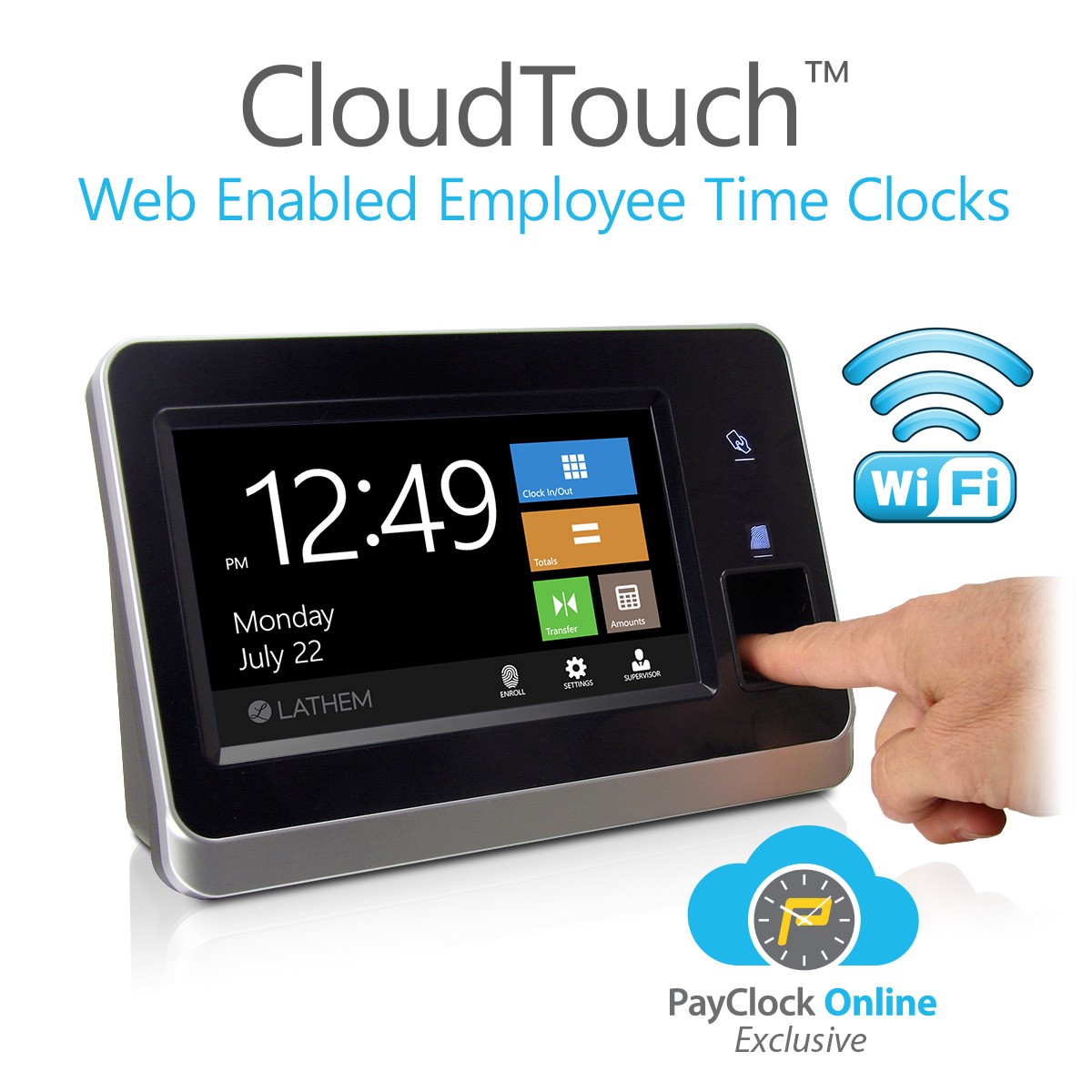 employee biometric time clock