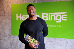 NFL, Gerome Sapp, Healthy Meals, Las Vegas Healthy Eating