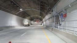 Ohio River Bridge East End Crossing Tunnel with new emergency Public Address (PA) system