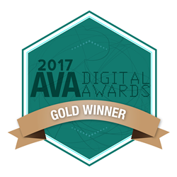 AVA Digital Awards Gold Winner