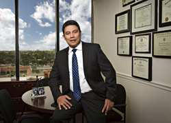 Immigration attorney Carlos E. Sandoval