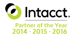 AcctTwo is Intacct's Partner of the Year for 2014, 2015, and 2016